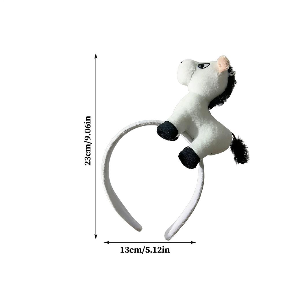 Chinese New Year Headband Chinese New Year Horse Headdress Festive Cosplay Headband For Kids Teens Adults Culture Fans Students