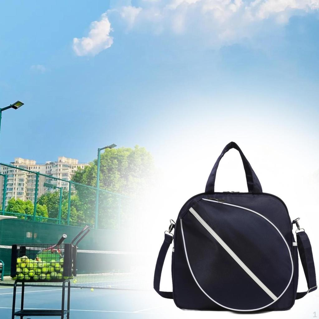 Crossbody Sports Bag for Tennis Rackets with Adjustable Strap All