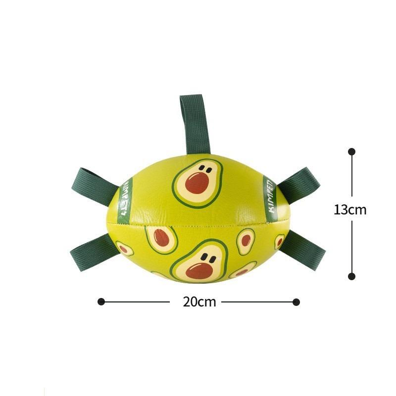 Pet Toy Ball Dog Outdoor Pet Toy Sound Inflatable Soccer Dog Toy Interactive Training