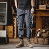 Men's Retro Overalls Outdoor Sports Loose Casual Pants Pants Men's Trendy Brand High-end Trousers Men's Clothing