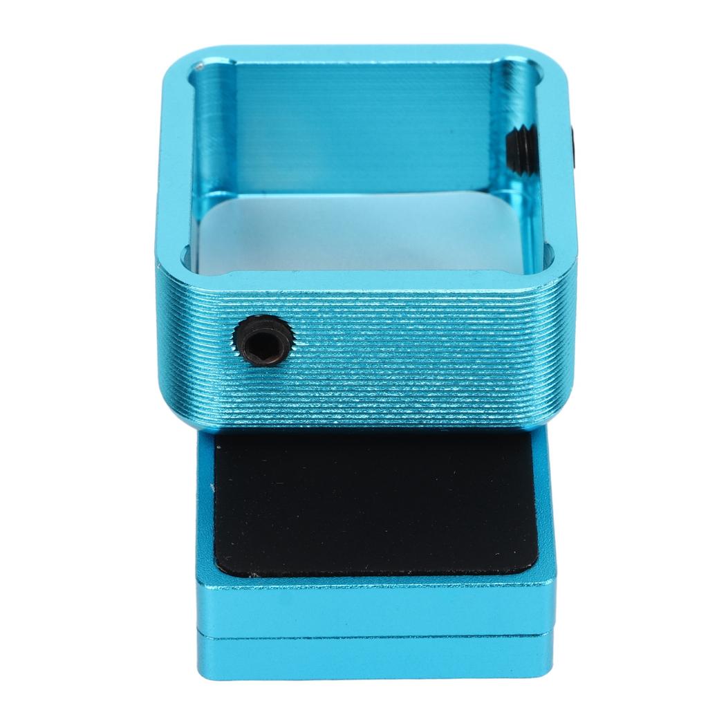 Multifunktionale magnetische Kreideklemme Kreidehalter Tragbares Billard Pool Queue Snooker Zubehör Blau