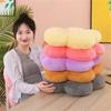 Flower Shaped Office Cushions, Solid Color Home Furnishings