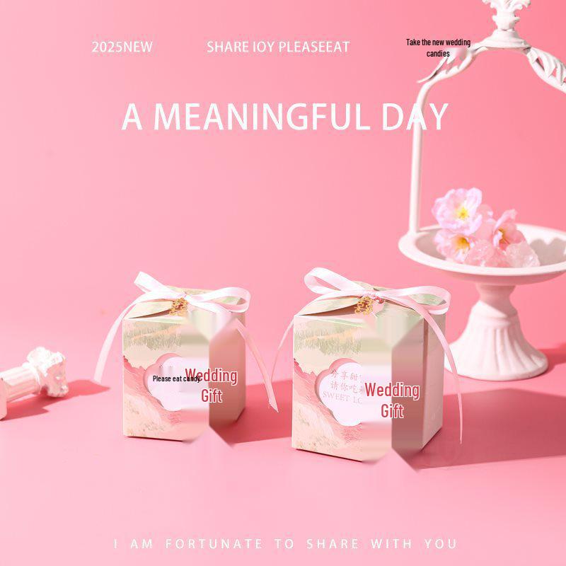 2025 Chinese Style Wedding Favor Candy Box Set (Empty)