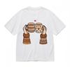 Men's Classic T-Shirt Red Heart Decoration Cups With Cartoon Hands Graphic Tee
