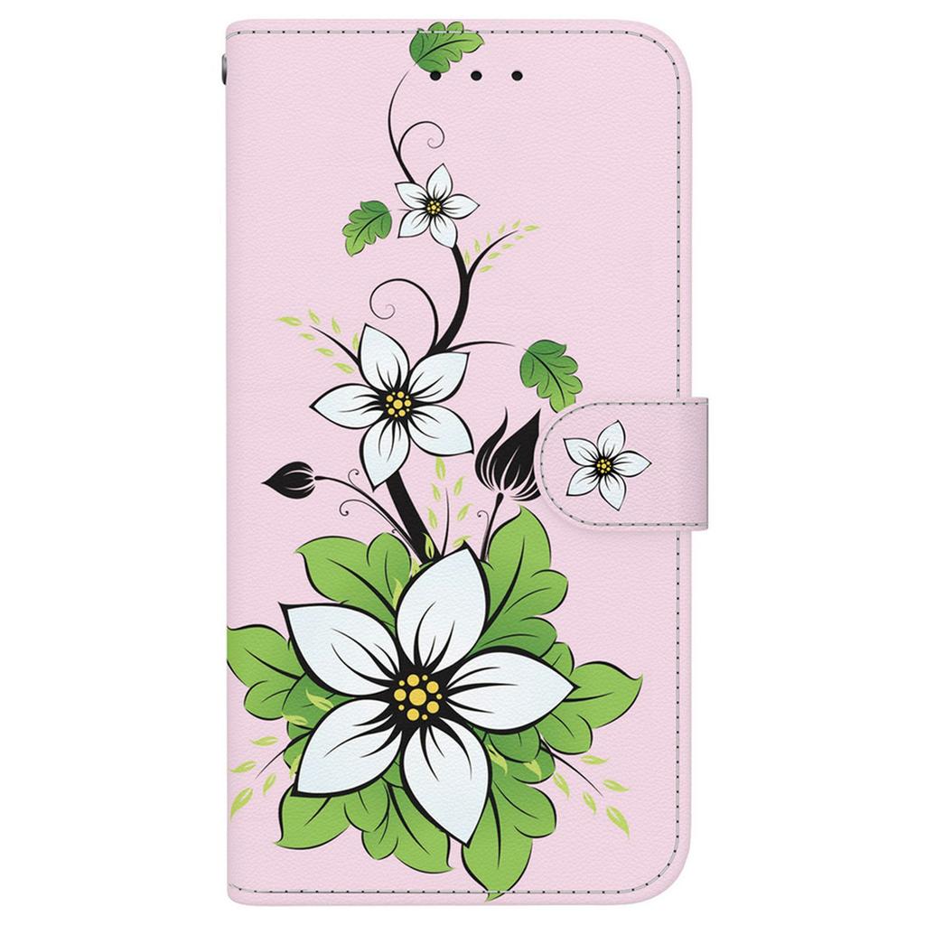 For Motorola Moto G05 4G/E15 4G Wallet Phone Case Anti-Drop Leather Flip Cover Pattern Printing
