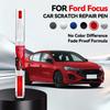 Pro Ford Focus 1998-2025 C170 C307 C346 C519 Opravná tužka na lak Dotykové pero Odstraňovač škrábanců DIY Auto doplňky Černá Bílá Červená Modrá