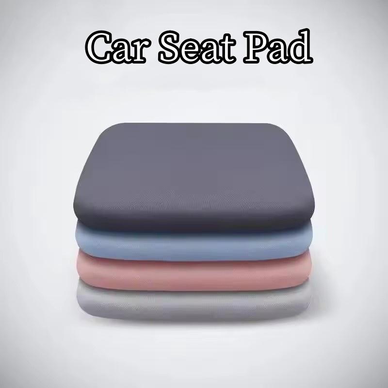 40x40x4cm Car Seat Pad Thick Memory Foam Seat Cushion Ultra Soft Car Sitting Pad for Long Sitting Lumbar Support Pain Relief