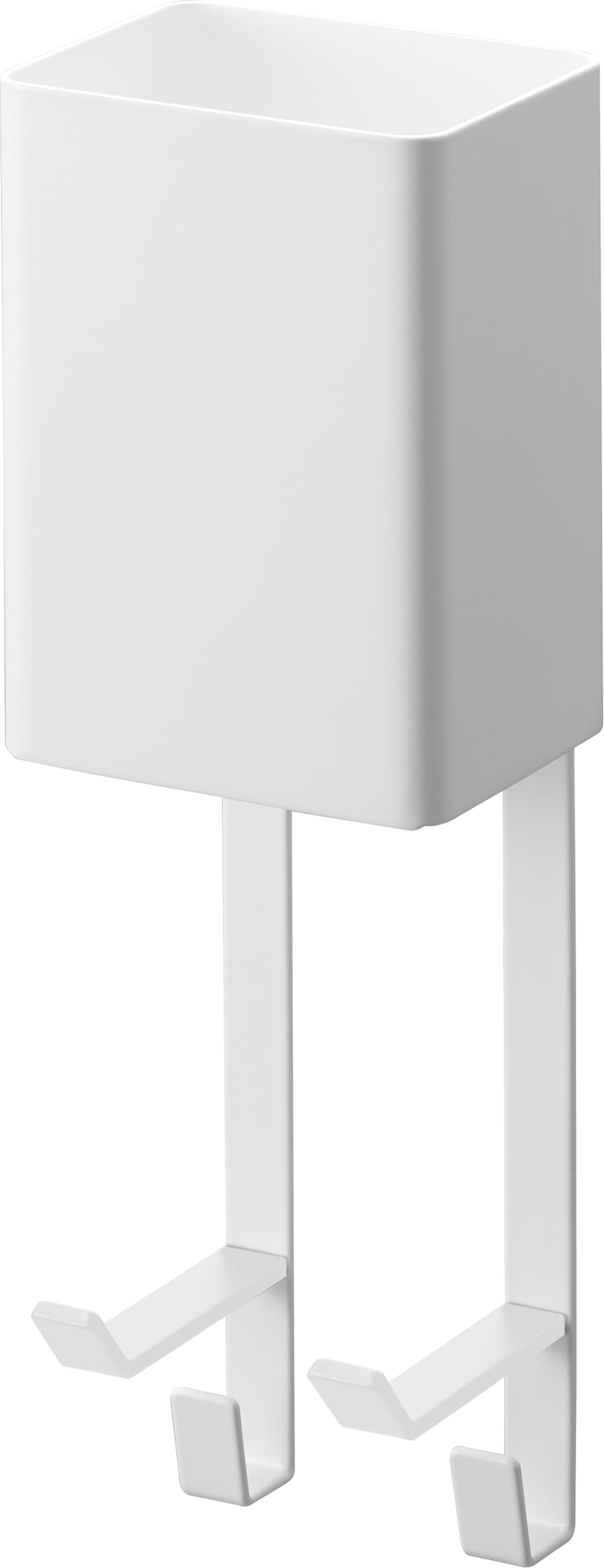 Yamazaki Magnetic Hair Dryer Hair Iron Tower Series & Holder, White, W10.1×D8.3×H31.6cm, (10547) белый