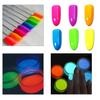 6 Colors Lasting Glitter Nail Art Neon Powder Eyeshadow Pigment Manicure Decor