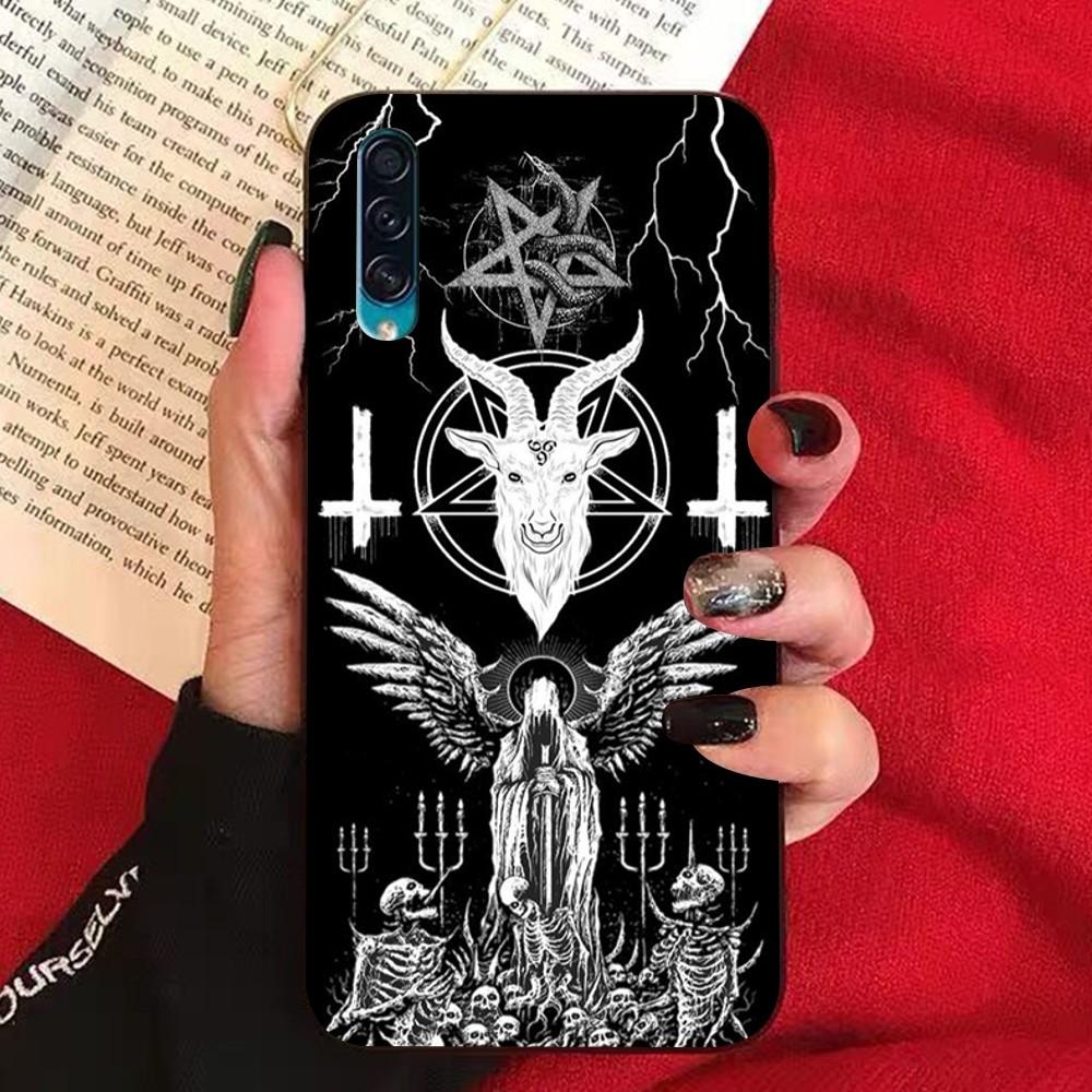Devil Satan Phone Case For Samsung A 10 11 12 13 20 21 22 30 31 32 40 51 52 53 70 71 72 73 91 13 Shell