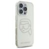 Karl Lagerfeld Klhcp16Xhkhdcelt Iphone   16 Pro Max 6.9 Przezroczysty/Transparent Hardcase Iml Rhinestones Karl Head