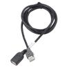 120CM Length 4Pin Female Adapter Car USB Adapter ABS Material