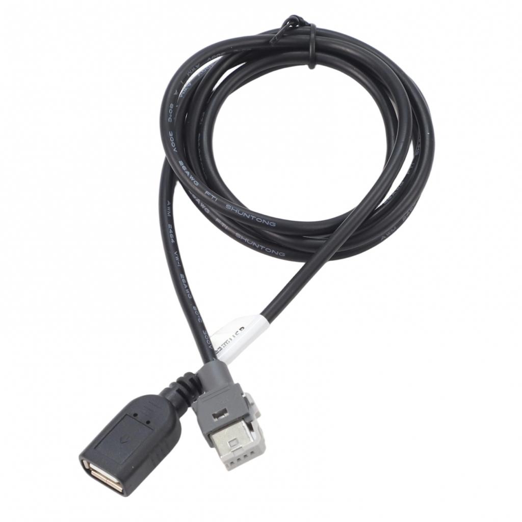 120CM Length 4Pin Female Adapter Car USB Adapter ABS Material