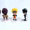 6-12pcs/set Anime Figure Naruto Shippuden Hinata Sasuke Itachi Kakashi Gaara Action Figure Q Version PVC Figures Toys Gift