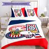 USA FC 3pcs Bedding Set Duvet Cover Closure Includes 1 Duvet Cover & 2 Pillowcases for All Seasons Bedroom Home Dorm Decor