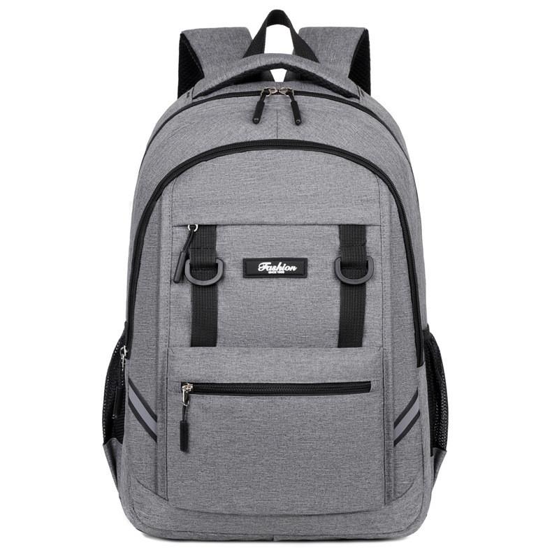Oxford Fabric Casual Backpack With Spine Protection For Students And Travelers