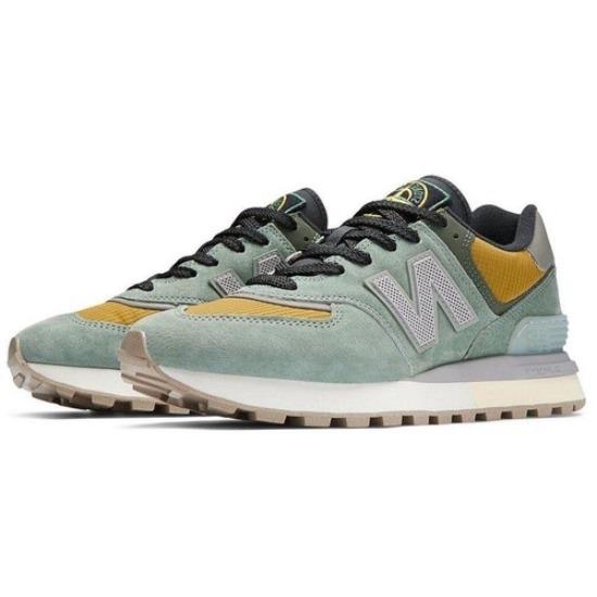 

Stone Island New Balance 574 Legacy Зелений Глина Білий U574LGTN EU 37 білий