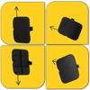 For 09-14 Nissan Maxima Front Cover CapBlack Bumper Tow Eye Hook Access EOA
