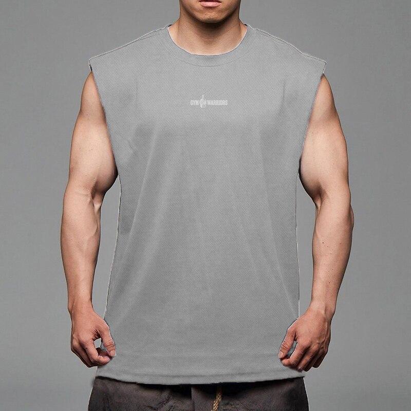 Muscleguys Summer Mesh Tops Workout Vest Comfortable Sports Tank Tops Bodybuilding Fitness Fashion Singlet Gym Clothing Sleeveless T-shirt