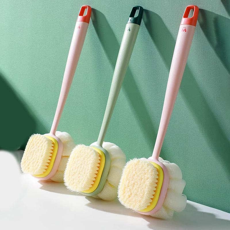 Bath Back Brush Artifact Soft Hair Long Handle Rub Back Back Rub Bath Brush Body Rub Mud Do Not Ask For Help Strong Rub Bath