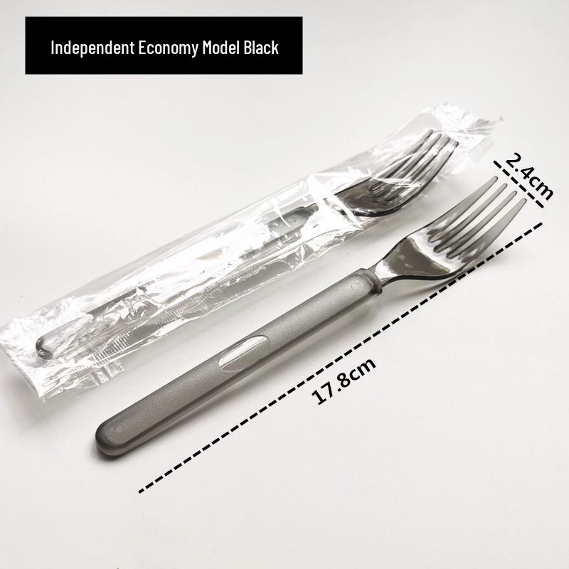 Premium Individually Packaged Disposable Forks for Dining, Spaghetti, and Steak