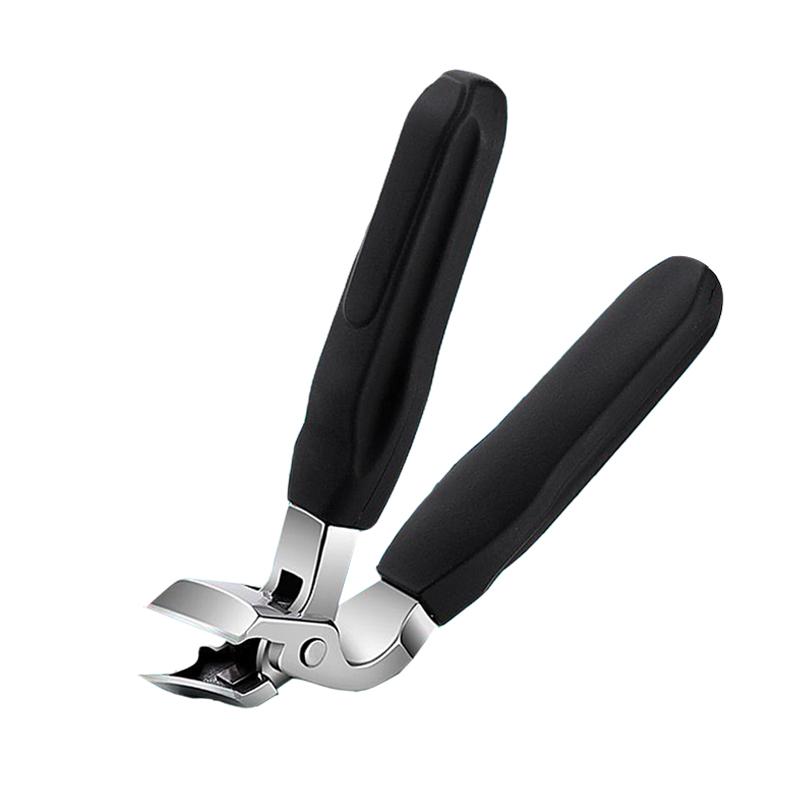 

Изогнутые кусачки для ногтей из нержавеющей стали, самые острые кусачки для ногтей, прочные, с изогнутой кромкой, для взрослых мужчин и женщин, с выдвижной пилкой/чисткой для ногтей