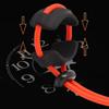 Adjustable Male Silicone Penis Lock Cock Ring Bondage Erection Delay Ejaculation Enlargement Ball Stretcher Massager Men Sex Toy