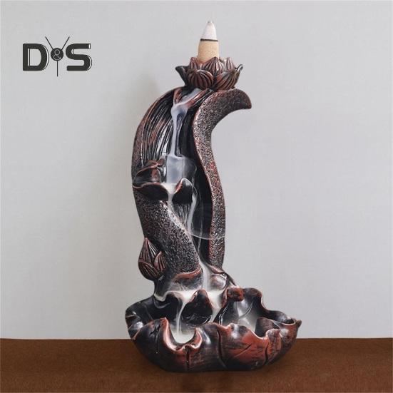 

Легко чистящаяся курильница с обратным потоком. Привлекательный, удобный, деликатный держатель для благовоний.