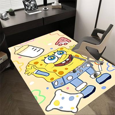 1 szt. dywanik dla niemowląt Spongebob Kanciastoporty, Ultra miękki, gruby i chłonny, antypoślizgowy, można prać w pralce, mata do przedpokoju