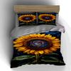 Sunflower Galaxy Design. Bedding Duvet Cover Sets Duvet Covers Pillowcases Gifts (1 * Duvet Cover 2 * Pillowcases, Without Duvet Insert)