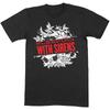 Sleeping With Sirens Bloemrijk T-shirt Zwart Nieuw