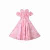 Loose Girls Chiffon Floral Dress Teenagers Children Princess Dress Summer Kids Dresses  Students