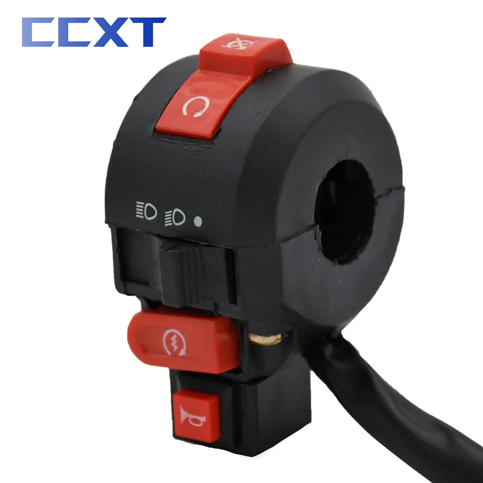 

Мотоцикл ATV скутер 22 мм 7/8 руль, звуковой сигнал поворотников, индикатор управления, переключатель старта и остановки, переключатель света для мотокросса Switch