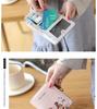Korean Style Embroidered Zipper Wallet: Cute, Compact Women's Multi-Card Coin Purse