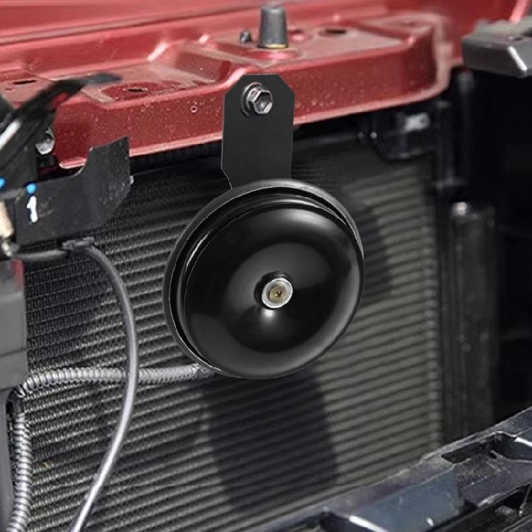 2Pcs 12V Snail Type Car Horns Waterproof Car Horn 350Hz-420Hz Frequency Ranges Excellent for Vehice Enhances Safety