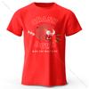 European Elegance Printed 100% Cotton T-Shirt, Soft Fabric Round Neck Short Sleeve Tee for Men & Women