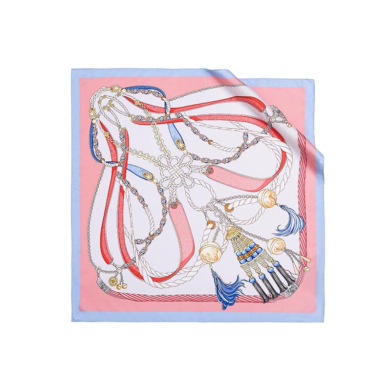 Wanshili Double-Sided Silk Square Scarf