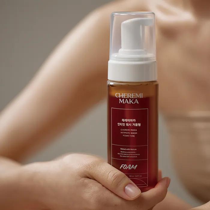 Cheremimaca Intimate Wash Foam 150ml Feminine Cleanser