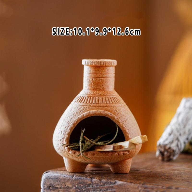 1pc Saint Sandalwood Sticks Holder Ceramic Incense Burner Living Room Gift Yoga Incense Sage Burner Home Decor