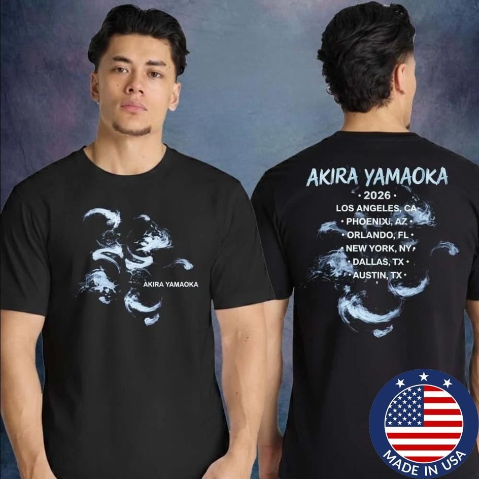 

Akira Yamaoka US Tour 2026 Silent Hill Composer Concert Graphic TShirt Unisex T-Shirt S