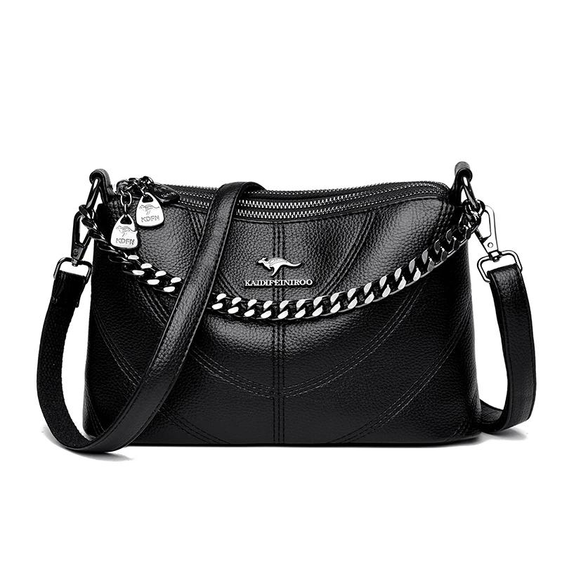 

Women S Bag Trend Korean Handbags Designer Luxury Brand Ladies Shoulder Bags Soft Leather Fashion Versatile Crossbody Bag Quality