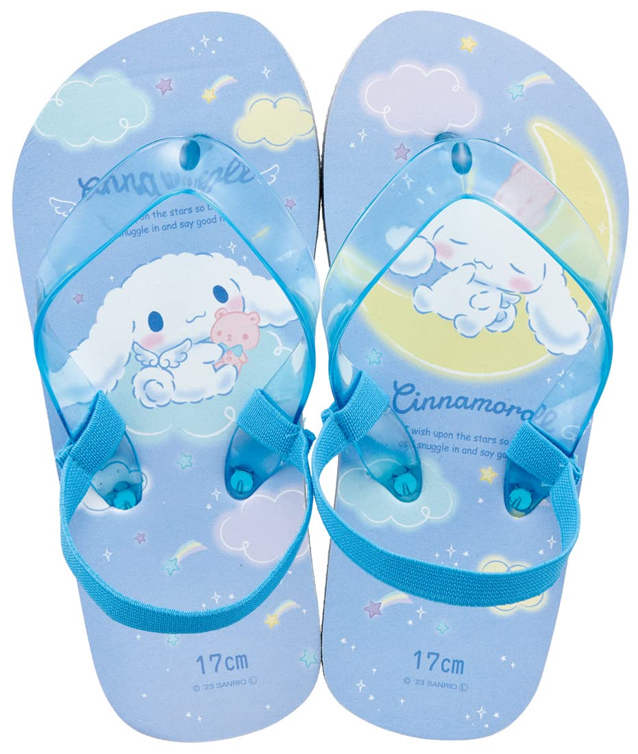 Skater Kids Beach Sandals Cinnamoroll Starry Sky Sanrio 17cm SDBE17-A