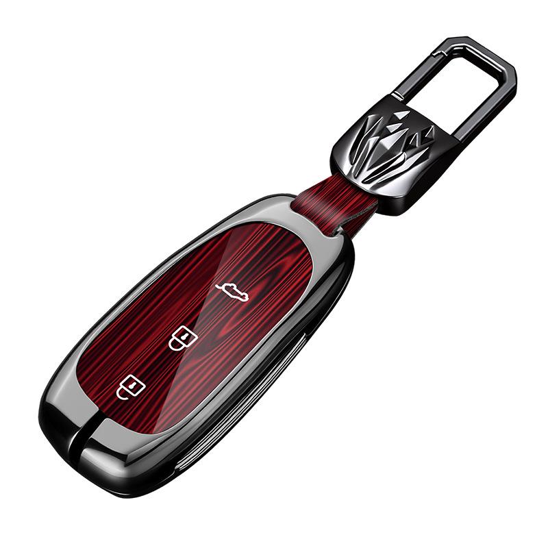 Premium Metal Shell Key Case for Ideal L9/L8/L7MAX - Car-Specific Protection with Buckle