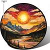 Moon and Star Window Wall Hanging Stained Sun Catchers Indoor Window Home Garden Gift for Her Art Celestial Glow Acrylic Decor, Perfect for Home