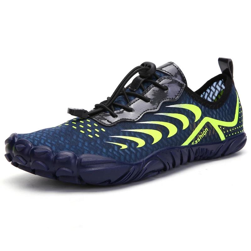 

Unisex Wading Casual Sneaker Shoes Summer Outdoor Five Finger Water Shoes Women Top Quality Fitness Men Quick Drying Jogging Shoe 39