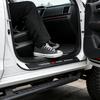 Leather Car Door Sill Plate Protector Stickers Threshold Side Anti Scratch Tape Protection for Toyota GR Car Accessorie