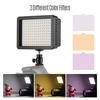 W160 Lampa LED do kamery wideo z możliwością przyciemniania 5600K z temperaturą barwową z 3 filtrami / 2500mAh