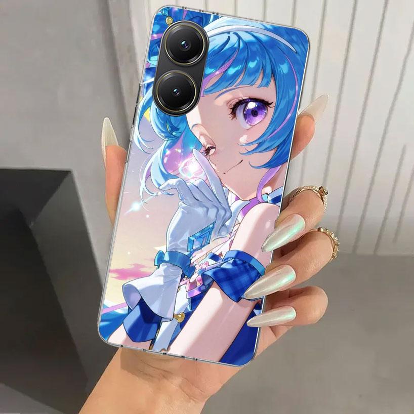 Pretty Cure Anime Phone Case for Xiaomi Poco X5 X6 X7 Pro F7 Ultra M7 Redmi 15 15C 13 13C 12 12C 10 10A 10C 9 9A 9C 9T Shell Poc