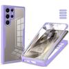 360° Full Body Phone Case for Samsung Galaxy S26 S25 S24 Ultra S23 S22 S21 Plus Transparent Front Back Protective Cover Funda