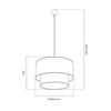 Bueno 1Xe27 Pendant Lamp